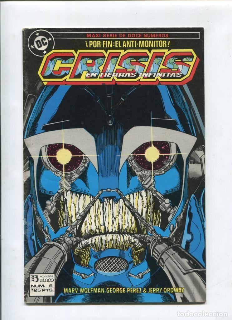 C&oacute;mics: Crisis en tierras infinitas numero 06: 3 tierras muerte - Marv Wolfman - George Perez