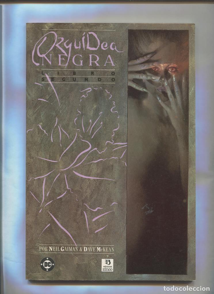 Comics: Orquidea Negra numero 2 (numerado 1 en interior cubierta) - Neil Gaiman-Dave McKean