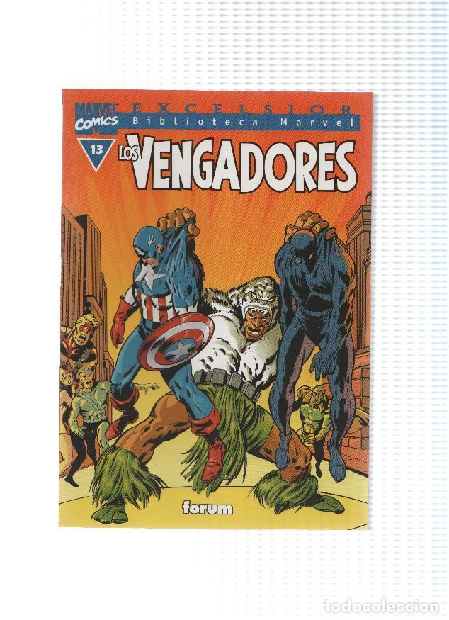 C&oacute;mics: Biblioteca Marvel Excelsior: Los Vengadores numero 13 - Varios - Foto 1