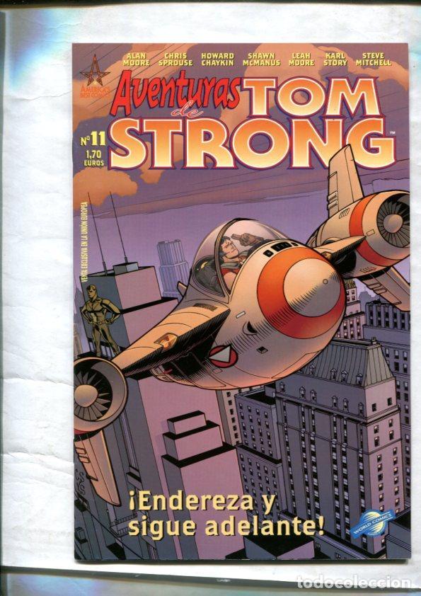 C&oacute;mics: Aventuras de Tom Strong numero 11: la tierra de las mujeres electricas - Alan Moore
