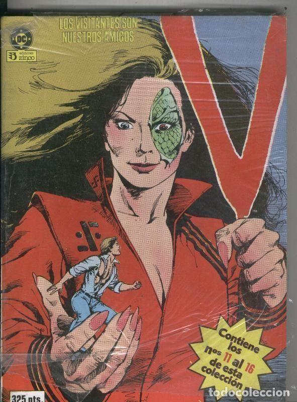 C&oacute;mics: V numero 11 al 16 en retapado con las cubiertas de cada numero - Varios