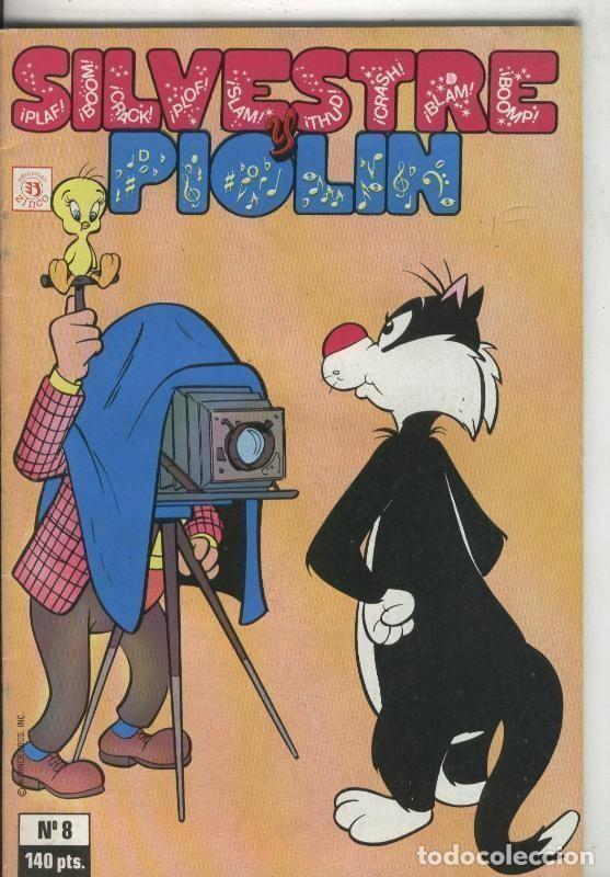 C&oacute;mics: Silvestre y Piolin numero 08: Excursion al bosque - Warner Bros Inc - Foto 1
