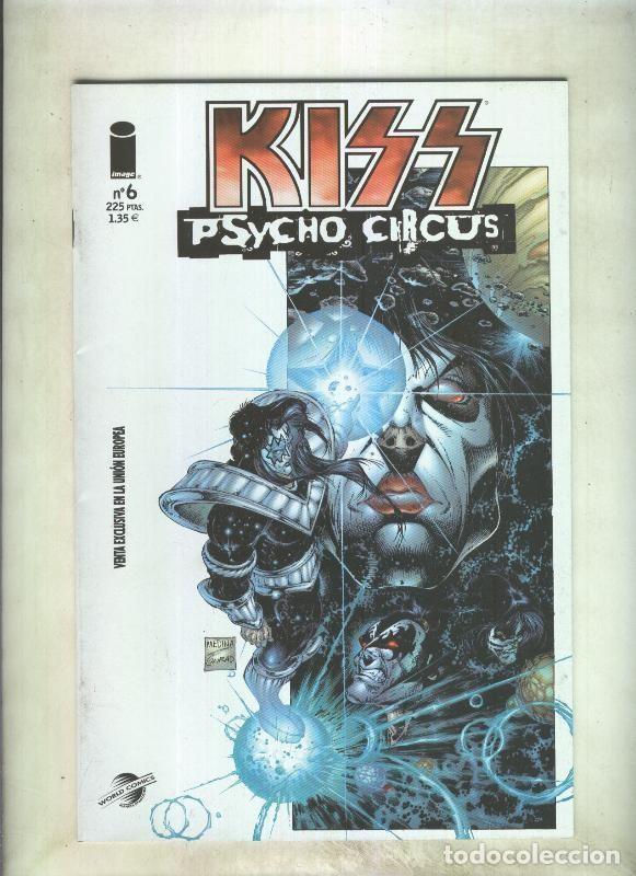 Comics : Kiss Psycho Circus numero 06: Humo y espejo - Holguim-Medina