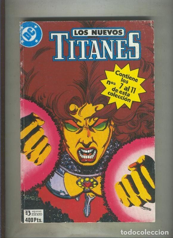 Comics: Nuevos Titanes volumen 2 retapado numero 07 al 11 - George Perez