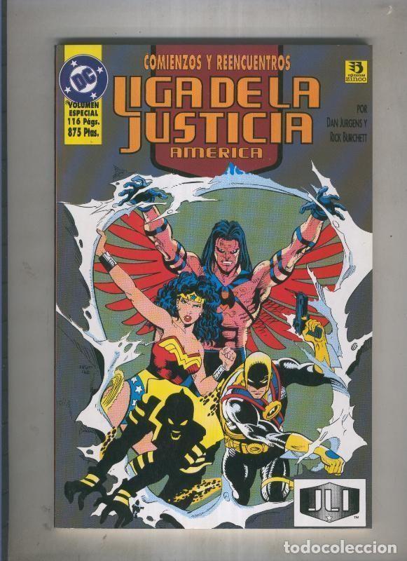 Comics: Liga de la Justicia America: Comienzos y reencuentros - Dan Jurgens y Rick Burchett