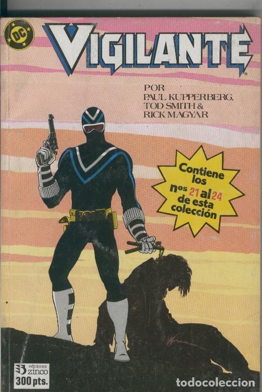 C&oacute;mics: Vigilante retapado 21 al 24 (numerado 3 en trasera) - Varios
