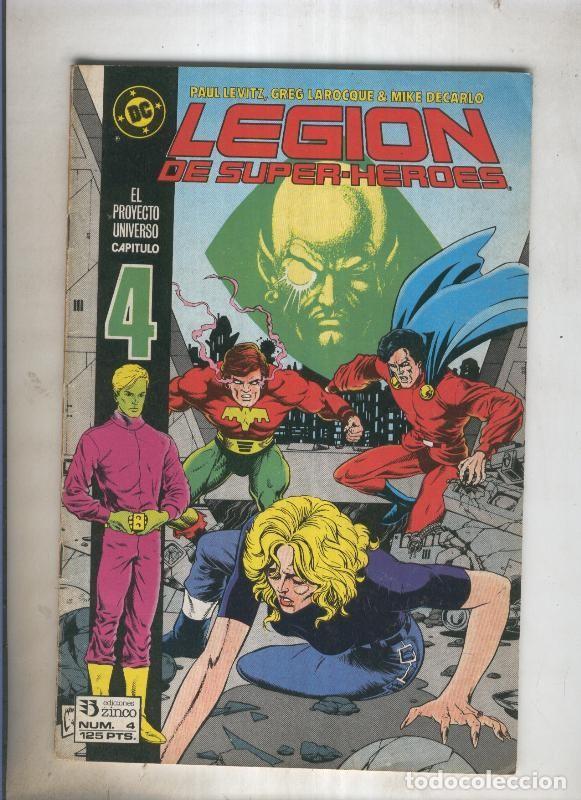 C&oacute;mics: Legion de Superheroes numero 04 - Varios - Foto 1