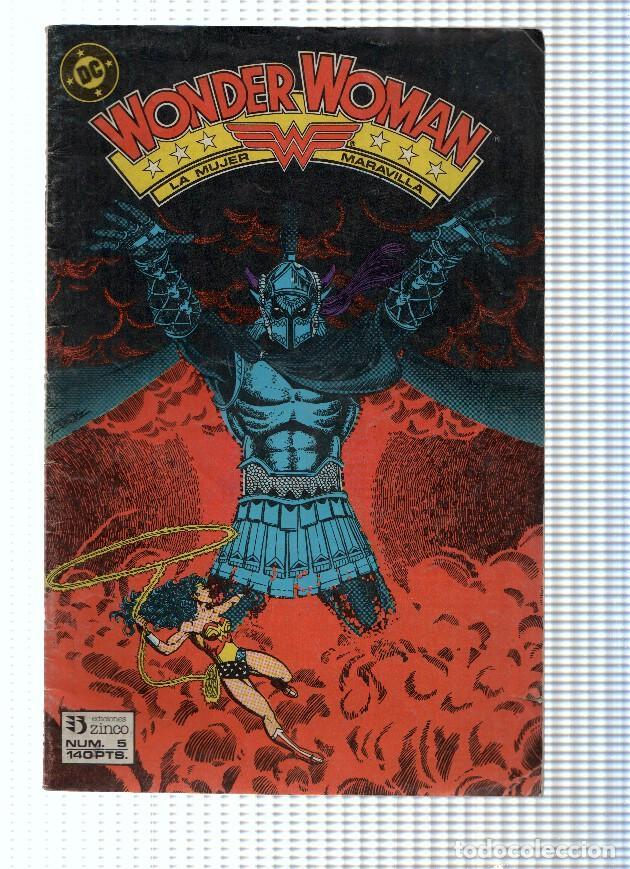 Comics : WONDER WOMAN, Volumen 01, Numero 05: El Juego del Poder (Zinco 1988) - Greg Potter