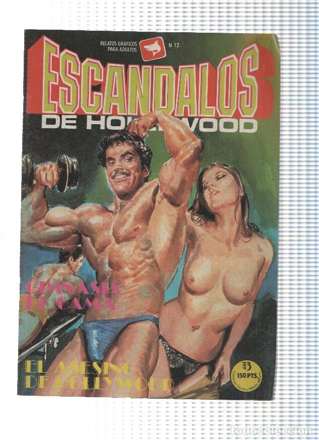 Comics: ESCANDALOS DE HOLLYWOOD, Numero 12: Gimnasia de Cama (Zinco 1988) - Varios