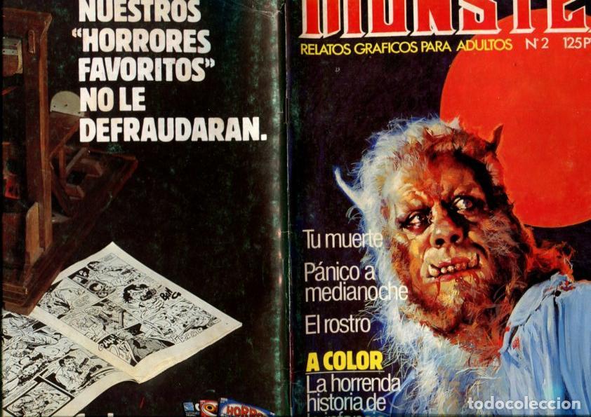 C&oacute;mics: Monsters numero 02 (numerado 2 en interior) - Varios - Foto 1