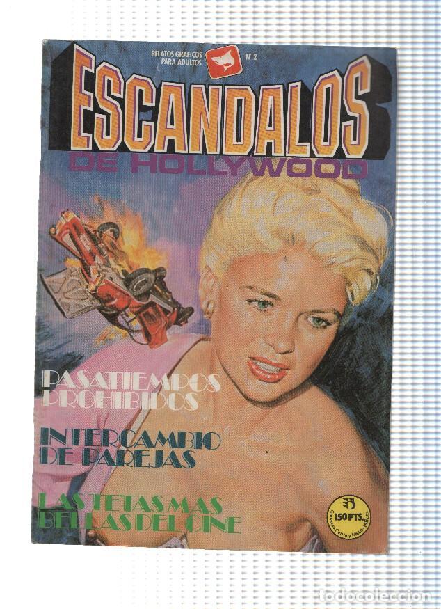 Comics: ESCANDALOS DE HOLLYWOOD, Numero 02: Pasatiempos Prohibidos (Zinco 1988) - Varios