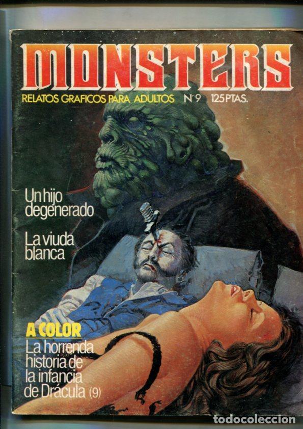 C&oacute;mics: Monsters numero 09 (numerado 1 en interior) - Varios - Foto 1