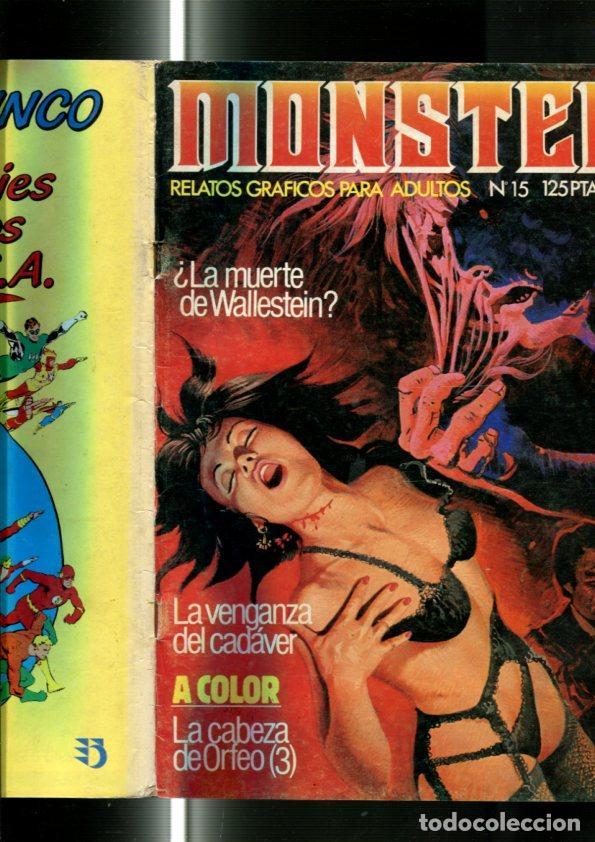 C&oacute;mics: Monsters numero 15 (numerado 3 en interior) - Varios - Foto 1