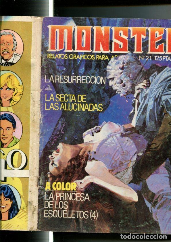 C&oacute;mics: Monsters numero 21 (numerado 3 en interior) - Varios - Foto 1