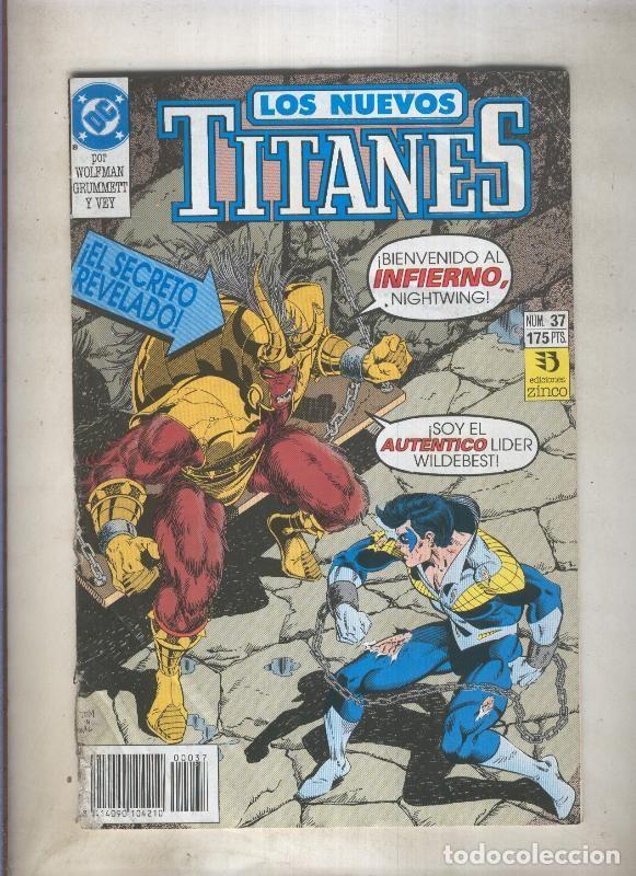 Comics: Nuevos Titanes volumen 2 numero 37 (numerado 1 en trasera) - George Perez