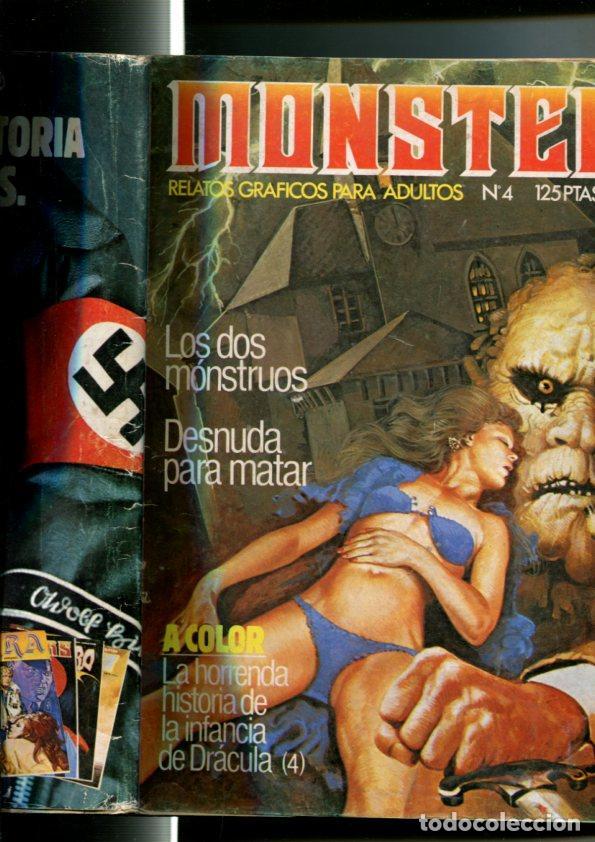 C&oacute;mics: Monsters numero 04 (numerado 3 en interior) (grapa sacada) - Varios - Foto 1