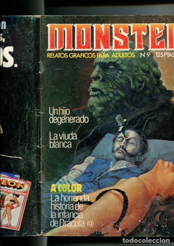 C&oacute;mics: Monsters numero 09 (numerado 3 en interior) - Varios - Foto 1