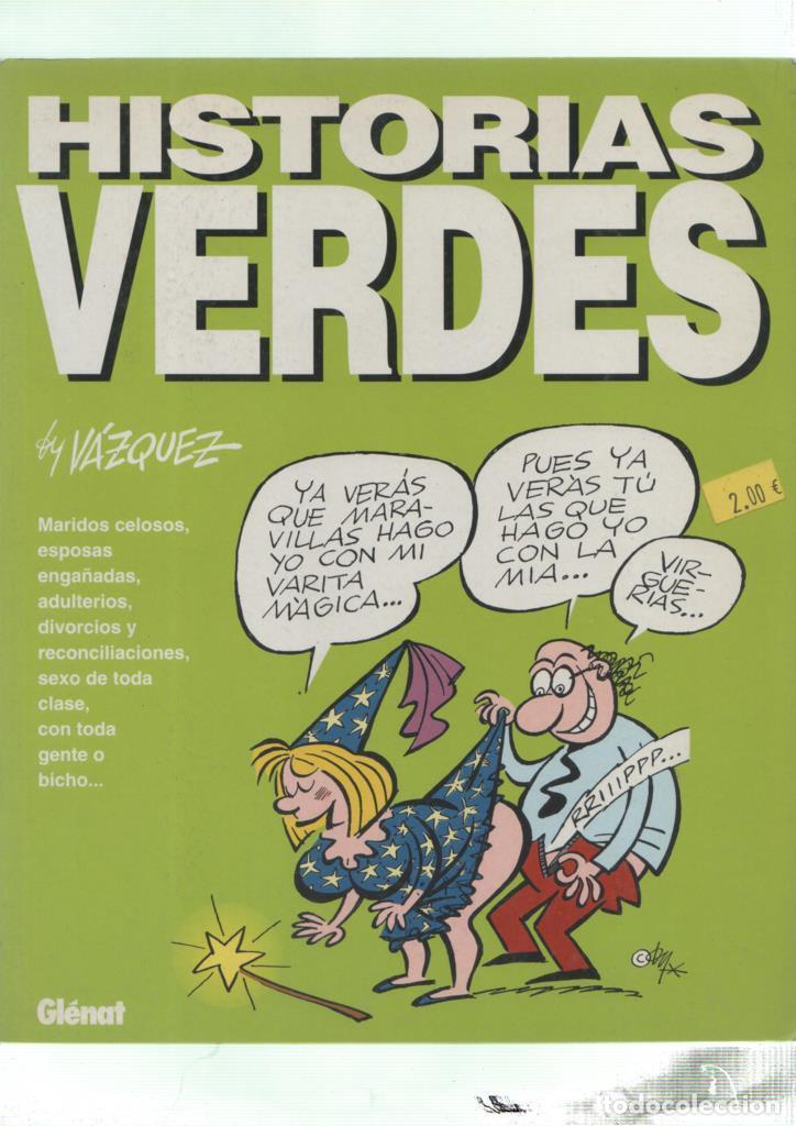 C&oacute;mics: Genios del humor numero 6: Historias Verdes - Manuel Vazquez