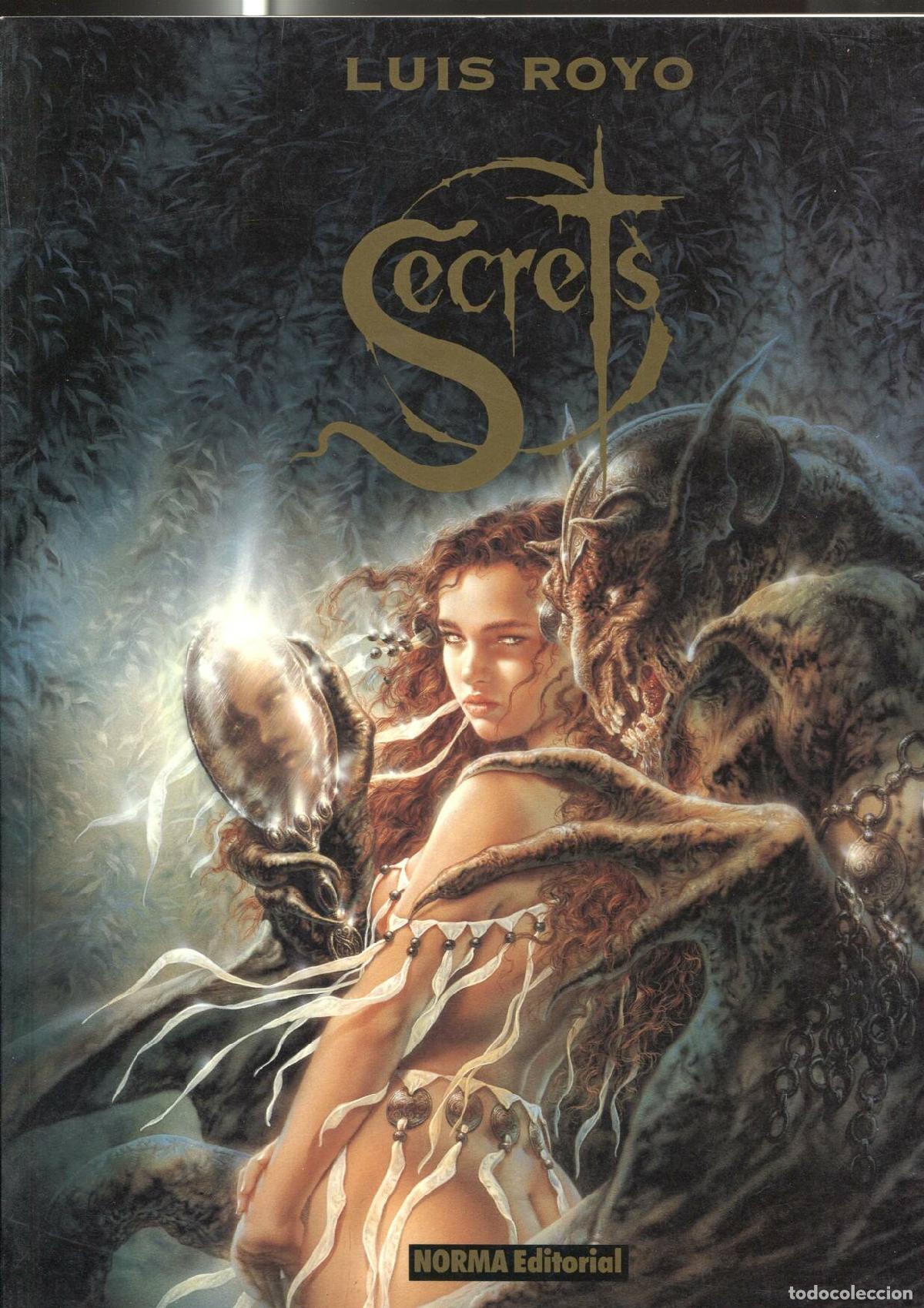 Comics: Coleccion Luis Royo: Secrets (6&ordf; edicion 02.2002) huellas de humedad - Luis Royo