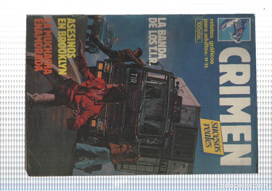 C&oacute;mics: Crimen de Ediciones Zinco numero 025: (numerado 2 en interior) - Varios - Foto 1