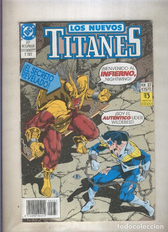 Comics: Zinco: Nuevos Titanes volumen 2 numero 37 - George Perez