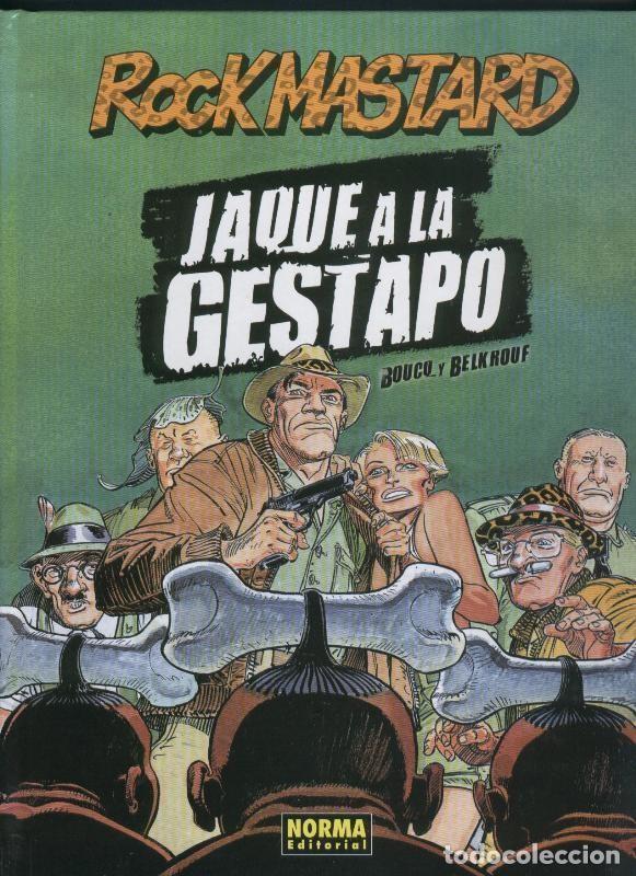 Comics: Rock Mastard volumen 1: Jaque a la gestapo - Boucq y Belkrouf