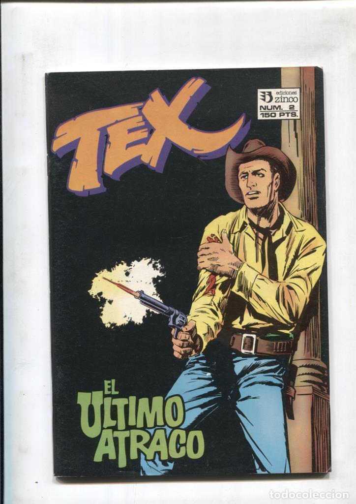C&oacute;mics: Tex segunda serie numero 2: El ultimo atraco (numerado 1 en interior) - Bonelli - Foto 1