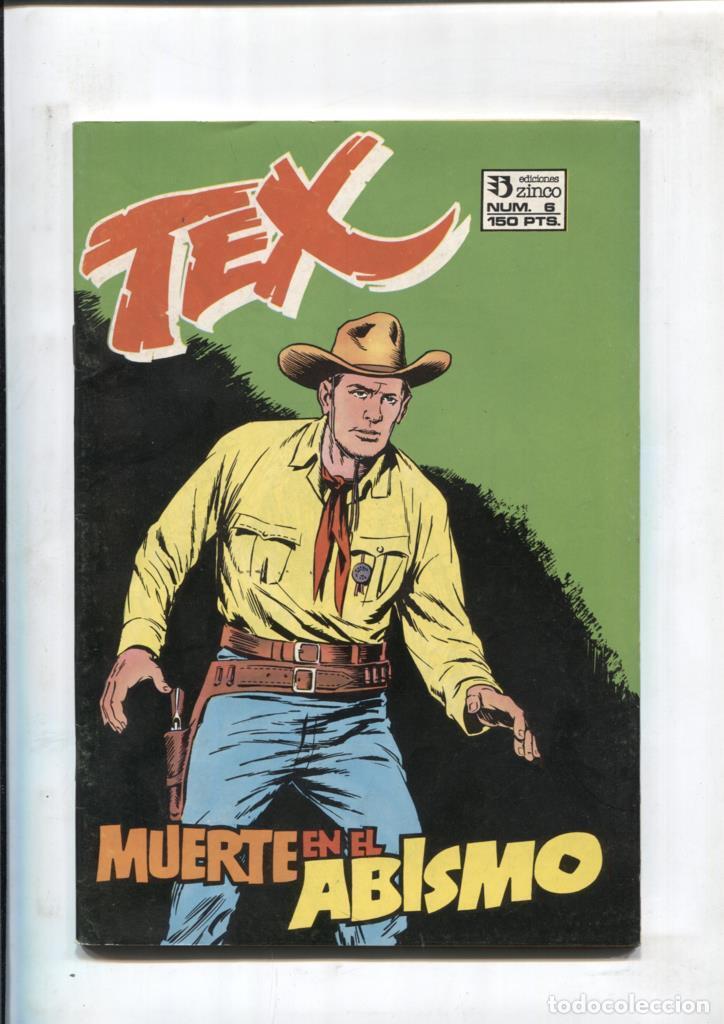 C&oacute;mics: Tex segunda serie numero 6: Muerte en el abismo - Bonelli - Foto 1
