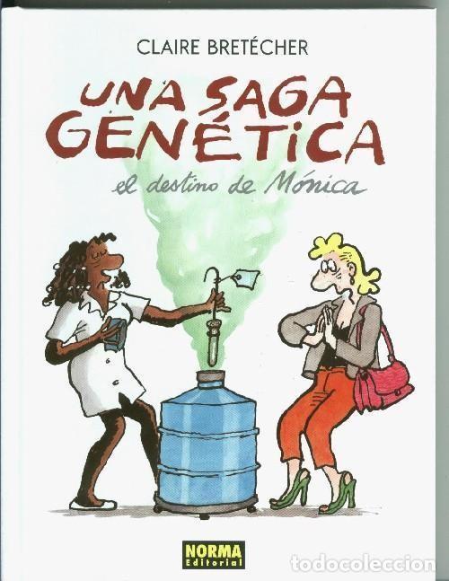 Comics: Una saga genetica: el destino de Monica - Claire Bretecher