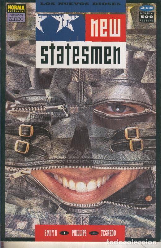 C&oacute;mics: New Statesmen numero 3 - Smith-Baikie-Phillips - Foto 1