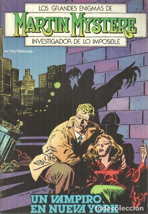 Comics: Edic Zinco: Martin Mystere numero 13: Un vampiro en Nueva York (numerado 2 en trasera) - Alfredo cat