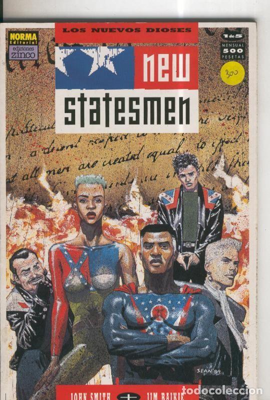C&oacute;mics: New Statesmen numero 1 - Smith-Baikie - Foto 1