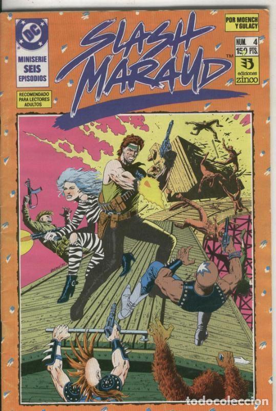 C&oacute;mics: Ediciones Zinco: Slash Maraud numero 4 - Modench y Gulacy - Foto 1