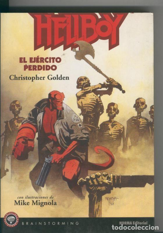 C&oacute;mics: Coleccion Brainstorming numero 06: Hellboy, el ejercito perdido - Christopher Golden y Mike Mignola - Foto 1