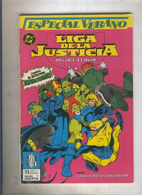 C&oacute;mics: Liga de la Justicia America especial verano numero 1 (numerado 3 en trasera) - varios