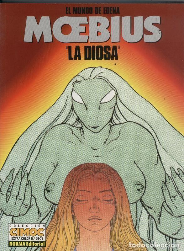 Comics : Cimoc Extra Color numero 076/077: El mundo de Edena: La diosa - Moebius