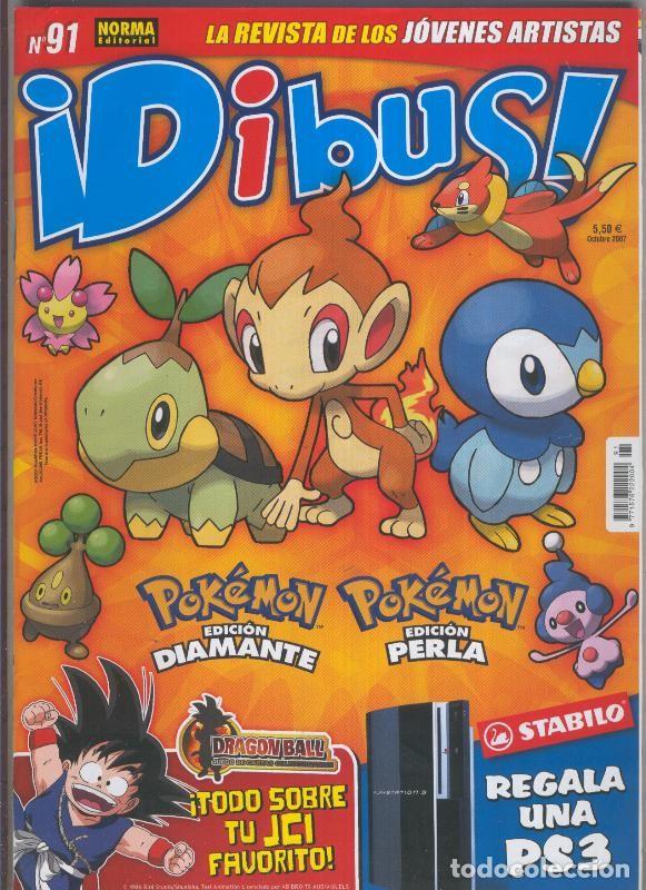 Comics: Dibus revista numero 091 con poster dedicado a Nocturna una aventura magica - Varios