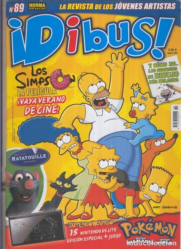 Comics: Dibus revista numero 089 con poster dedicado a Ratatouille - Varios