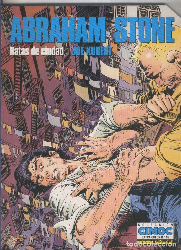 Comics: Cimoc Extra Color numero 092: Abraham Stone: Ratas de ciudad - Joe Kubert