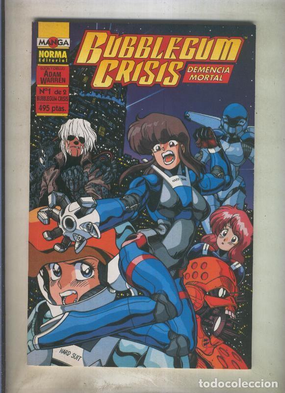 Comics : Bubblegum Crisis demencia mortal numero 1 - Adam Warren