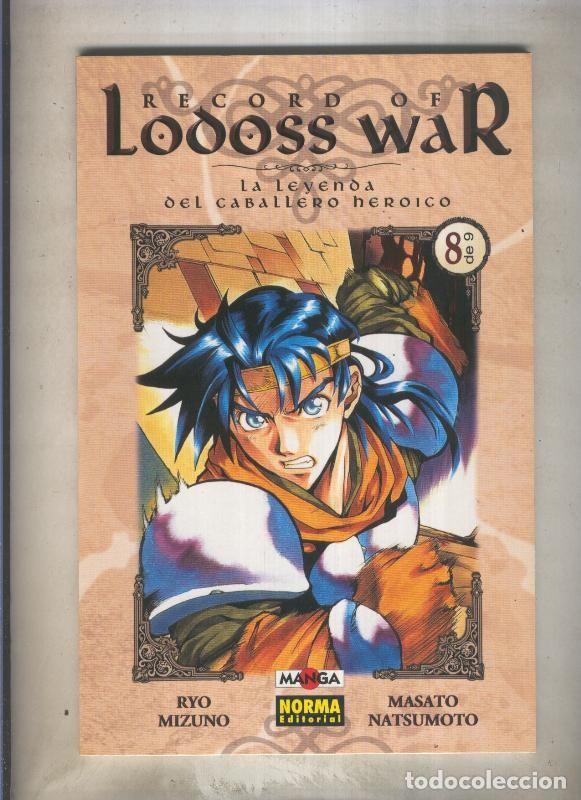 C&oacute;mics: Record Of Lodoss War numero 08 (numerado 3 en interior cubierta) - Ryo Mizuno-M.Natsumoto