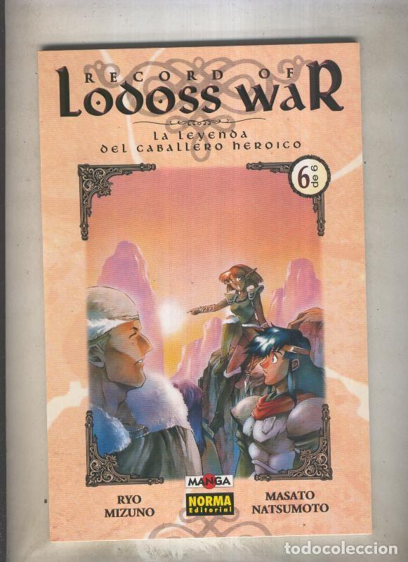 C&oacute;mics: Record Of Lodoss War numero 06 (numerado 3 en interior cubierta) - Ryo Mizuno-M.Natsumoto