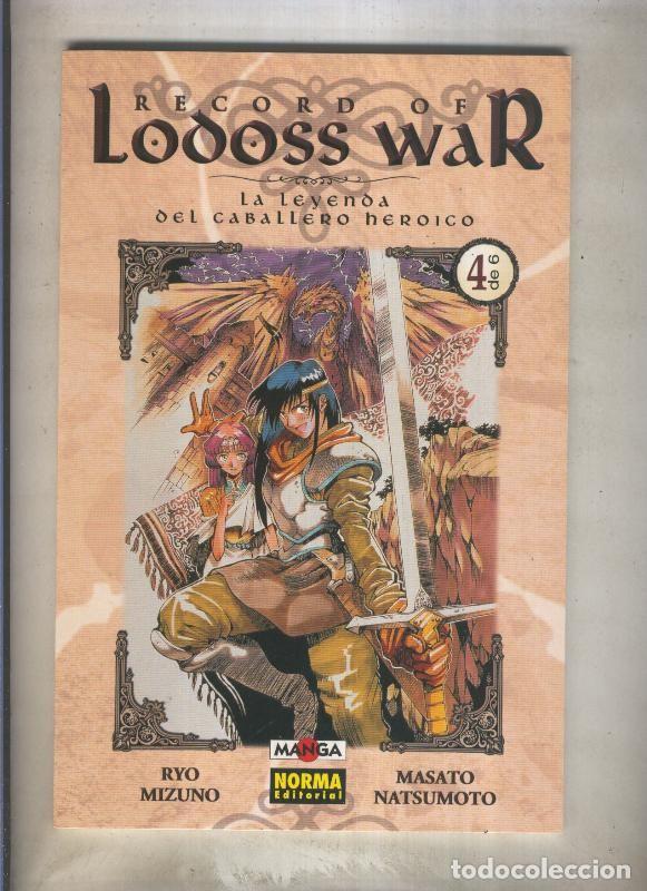 C&oacute;mics: Record Of Lodoss War numero 04 (numerado 2 en interior cubierta) - Ryo Mizuno-M.Natsumoto