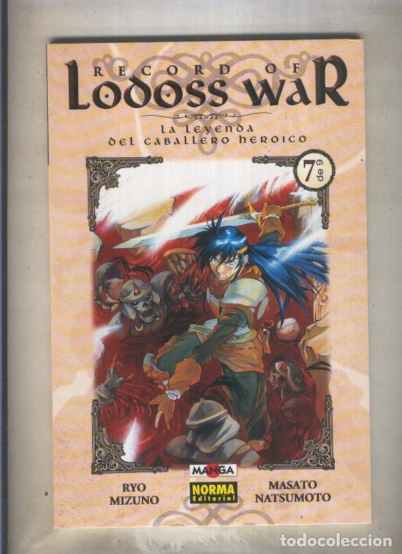 C&oacute;mics: Record Of Lodoss War numero 07 (numerado 2 en interior cubierta) - Ryo Mizuno-M.Natsumoto