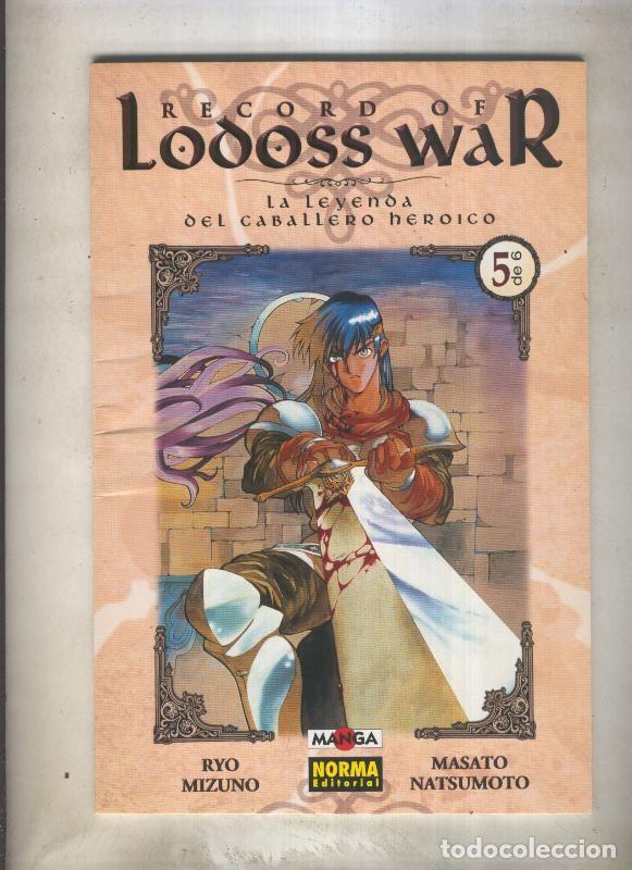 C&oacute;mics: Record Of Lodoss War numero 05 (numerado 1 en interior cubierta) - Ryo Mizuno-M.Natsumoto