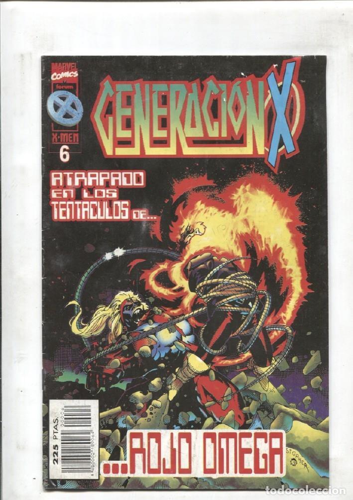 Comics : Generacion X volumen 2 numero 06 (papel algo acartonado por haber estado en lugar humedo) - Varios