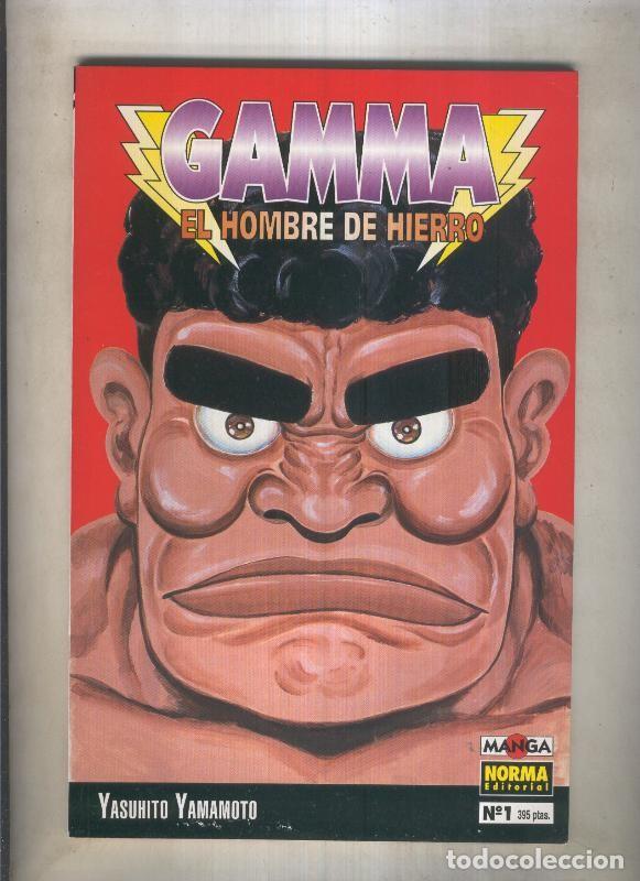 Comics: Gamma el hombre de hierro numero 01 (numerado 6 en interior cubierta) - Yashuhito Yamamoto