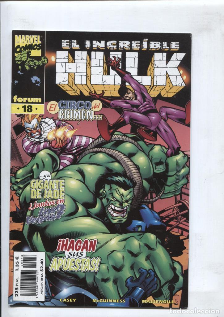 C&oacute;mics: El Increible Hulk volumen 3 numero 18: Gente de circo - Foto 1