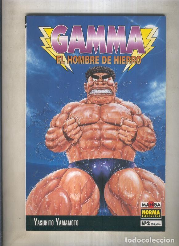 Comics: Gamma el hombre de hierro numero 02 (numerado 4 en interior trasera) - Yashuhito Yamamoto