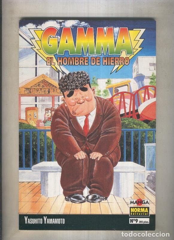 Comics: Gamma el hombre de hierro numero 09 (numerado 3 en interior cubierta) - Yashuhito Yamamoto